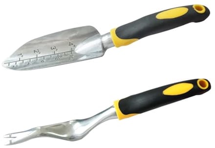 Solidchoice - Set van 2 Y-vormige Onkruidbestrijders van Roestvrij Staal