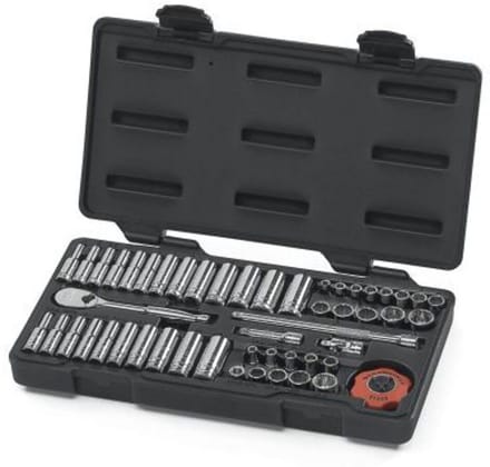 Dopsleutelset 1/2 inch Aandrijving met Oppervlakteaandrijftechnologie
