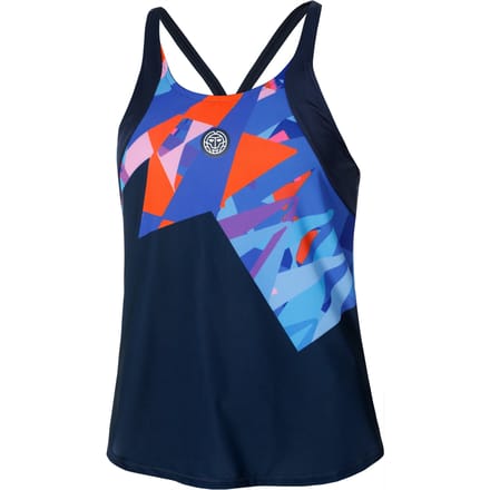 BIDI BADU Spike Tanktop Dames-Donkerblauw,Veelkleurig