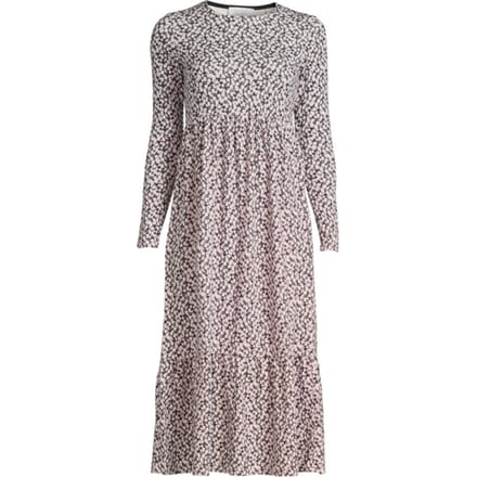 Rich & Royal Dress Printed Lavender Maat: S | Midi Jurken Outlet | Dames | Ecru