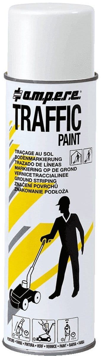 Ampere Traffic Paint markeerverf - wit