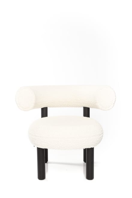 Tom Dixon Fat loungestoel Hout - zwart - TomDixonElleSaccho0200