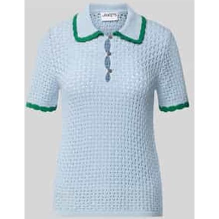 slim fit poloshirt in brei-look