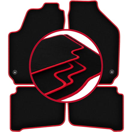 CARLUX-RED automatten voor: Seat Cordoba II sedan (2002-2009)