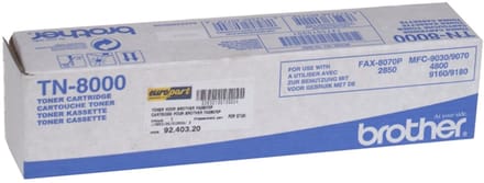 Brother TN-8000 Tonercartridge - Zwart