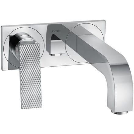 AXOR Citterio WT mixer UP with lever handle, plate and drain set 39171000