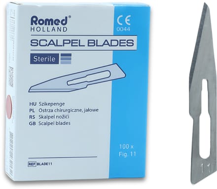 Romed scalpelmesjes nr. 11 steriel