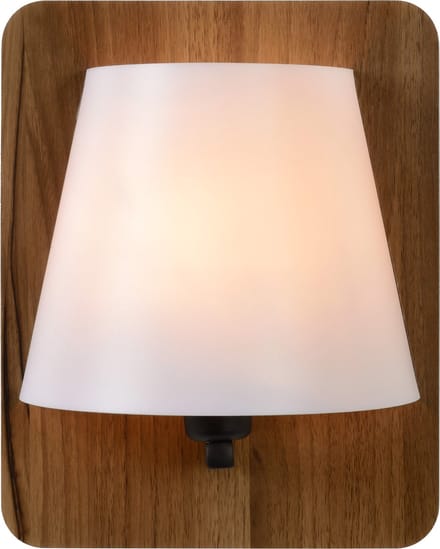 Lucide IDAHO - Wandlamp - 1xE14 - Bruin