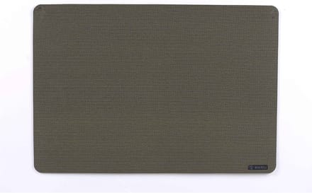 Rasteli - Placemat - polyester - groen - B45 x L30 cm - 2 stuks