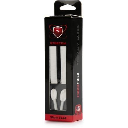 Forcefield Premium Laces Schoenverzorging Unisex - Wit - One Size - Poly (Polyester)