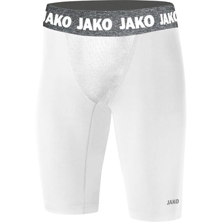 Jako Compression 2.0 Short Tight - Wit | Maat: L