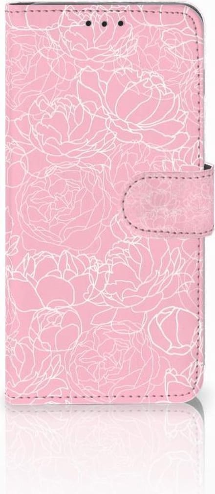 Samsung Galaxy S10 Plus Hoesje White Flowers