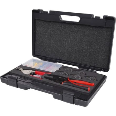 KS Tools 115.1400 Automatische krimpgereedschapsset, 283-delig