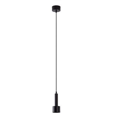 Zambelis LED hanglamp 22177, zwart, Ø 7 cm, metaal