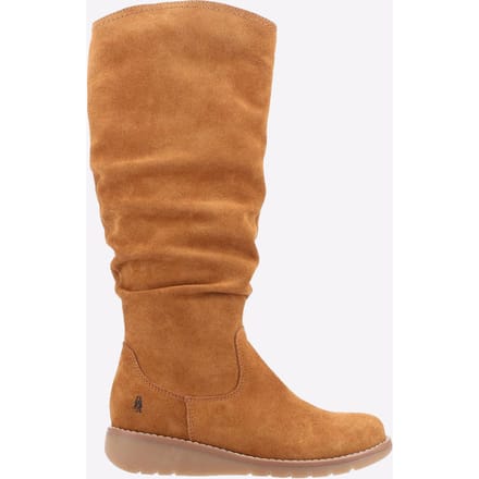 Hush Puppies Lucinda Suède Dames Laarzen In Het Tan
