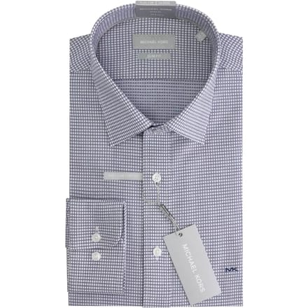 Slim fit ruitjesoverhemd Michael Kors Modern