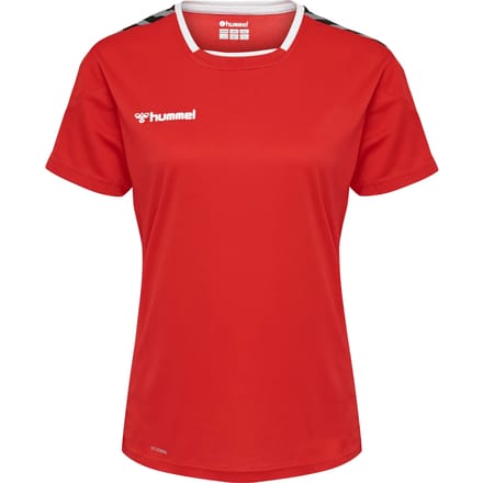 Hummel Authentic Poly Shirt Dames - sportshirts - rood - Vrouwen