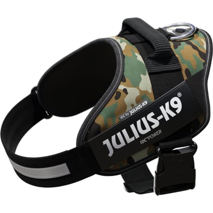 Maat 1: borstomvang 63 - 85 cm - JULIUS-K9 IDC®-Powertuigje Camouflage