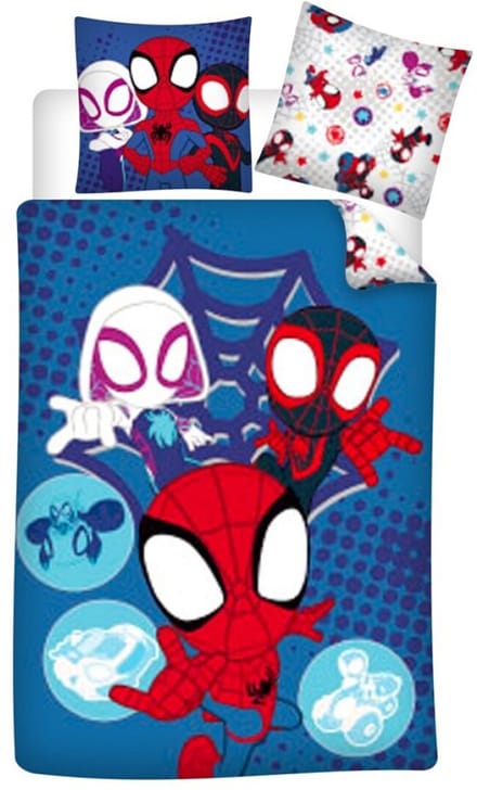 Spidey Dekbedovertrek, Spidey - Eenpersoons - 140 x 200 cm - Polycotton