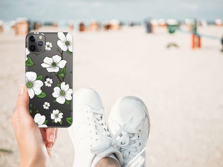 Apple iPhone 11 Pro Max TPU Case Dogwood Flowers