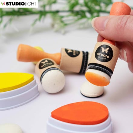 Studio Light Essentials Ink Blending Tools + Replacement Foam Pads 20mm 6stuks
