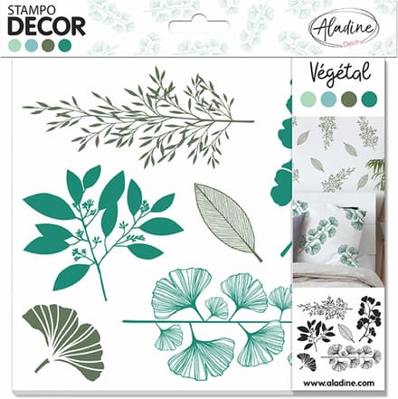 Aladine Aladine Stampo Decor Stempels Natuur