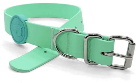 Morso - Halsband Hond Waterproof Gerecycled Carribean Green Groen