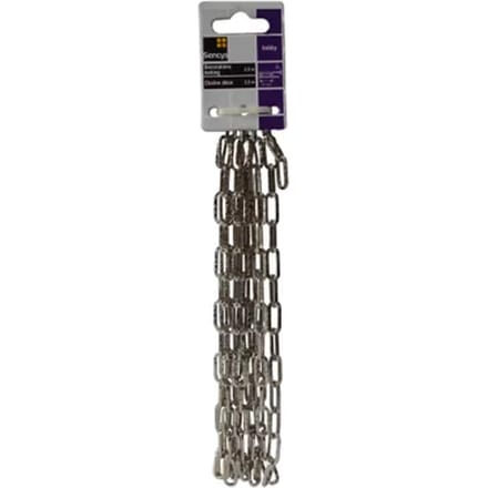 Sencys Decoratieve Ketting - Staal - Nikkel - 2mm - 2,5m
