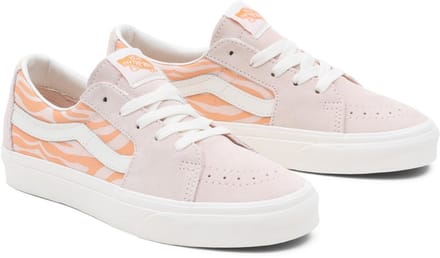 Vans Low Stripe dames sneaker - Coral