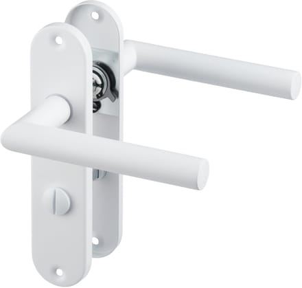 Calzio - WC-Slot Wit - Kort Rond Schild