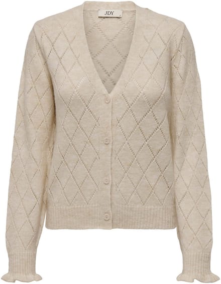 JDY - JDYLETTY L/S V-NECK STRUC CARDI KNT Dames Vest