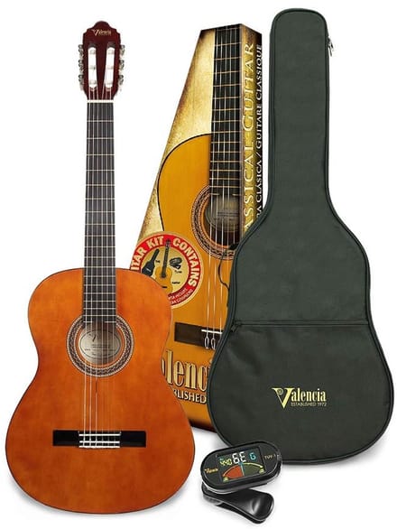 Valencia VC104K Klassieke Gitaar 4/4 Naturel Hoogglans