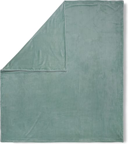 Luxe Aqua Plaid 160x180 cm - Zacht Polyester Strandlaken - Uni Design - Voor 1 Persoon