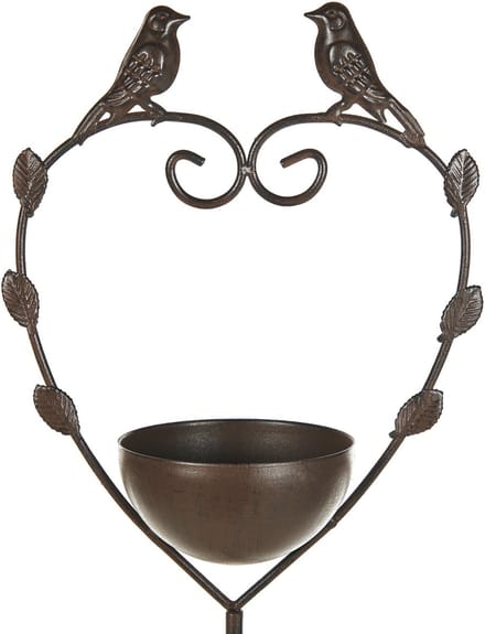 SPARROW - Vogelbadje - Bruin - IJzer