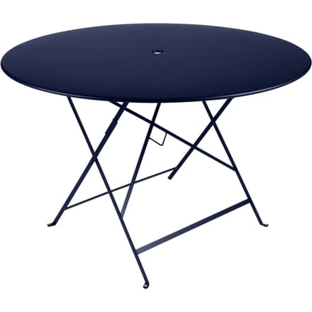 Fermob BISTRO klaptafel rond - 92 abyssblauw - Ø 117 cm