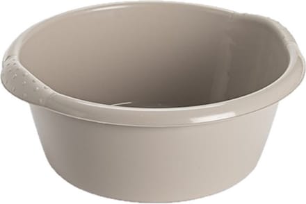 Hega Hoger Afwasteil - 15L - rond - beige - 42 x 17 cm - afwasbak