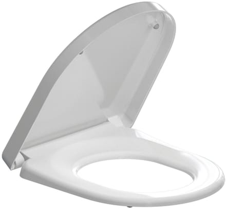 FugaFlow Closetzitting - quickrelease - softclose - geschikt voor Duravit Starck 3 - wit glanzend