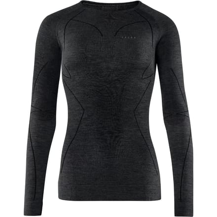 T-shirt Falke lange mouwen femme Wool-Tech