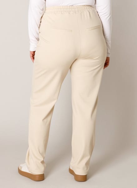 BASE LEVEL CURVY Yoanna Broek - Light Beige - maat 1(48)