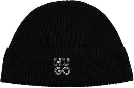 HUGO muts Sillo Hat Black zwart