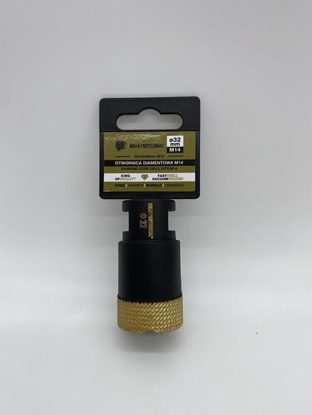 Indian Professional Serie - Diamantboorkroon - 32mm - Droog Boren - M14 Aansluiting