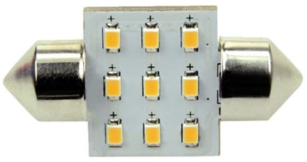 S-Led 9 Festoon 10-30V 31Mm 2700K