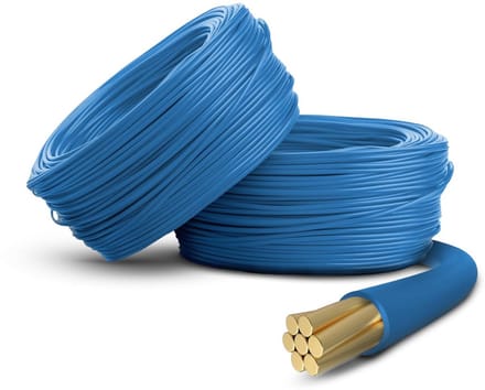 Enkelpolige Installatiekabel Blauw 2.5mm² (2 Meter)