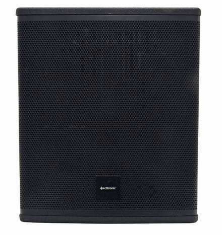 Citronic CASA-12BA actieve subwoofer 12 inch 400W RMS klasse D