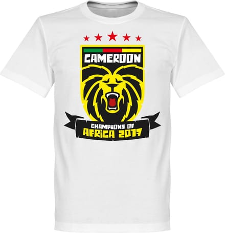 Kameroen Afrika Cup 2017 Winners T-Shirt - S