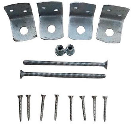 Uni-beslag set GV + schroeven