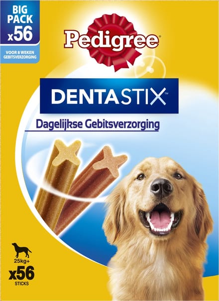 Pedigree Dentastix - Grote Hond - Gebitsverzorging - 56 Kauwsnacks