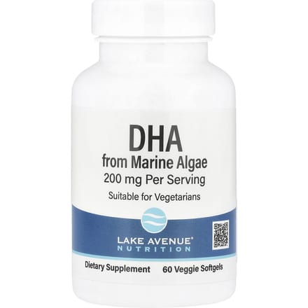 Dha uit Algen, 200 mg, 60 Vegetarische Softgels