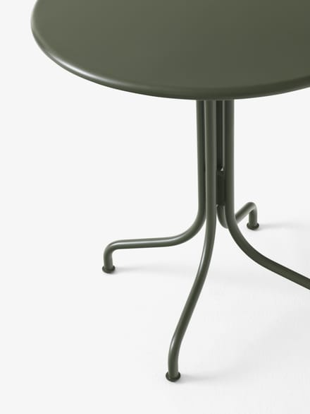 &Tradition Thorvald cafétafel SC96 rond - bronze green