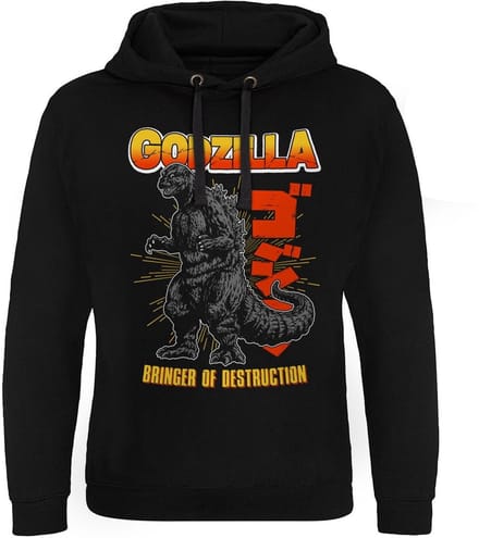Godzilla - Bringer Of Destruction -Epic-hoodie, zwart
